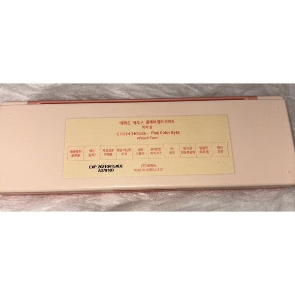 ETUDE HOUSE Play Color Eyes Peach Farm 1g x 10 Parallel Import - Picture 3 of 4